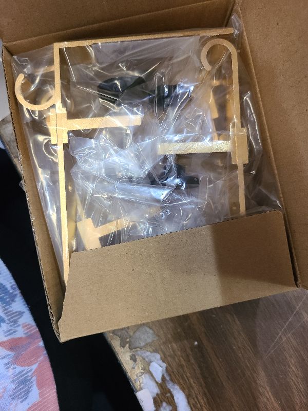 Photo 1 of Acrridi Stocking Hangers for Mantel,4 Pcs 2 in 1 Adjustable Fireplace Christmas Stocking Holder,No-Drill, Easy to Install Garland Hanger for Christmas Decorations,Fits 0.1”-3.5”Mantles (Gold, 4)