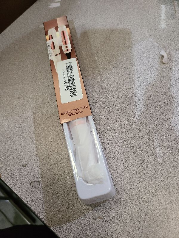 Photo 1 of 2025 Heated Eyelash Curler-USB Rechargeable Electric Eyelash Curler- Eyelash Curlers Heated 4 Temperature Modes Fast Heat Up Within 5s - 24 Hours Long Lasting- with Led Display for Women Girls (White)