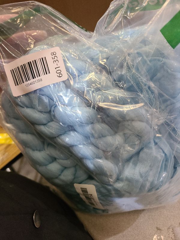 Photo 1 of 15 Pack Baby Blue Cheesecloth Table Runner 17 x 108 inch Cheese Cloth Table Runners 9ft Blue Table Runner Rustic Romantic Sheer Gauze Runner for Wedding Party Baby Shower Table Decoration