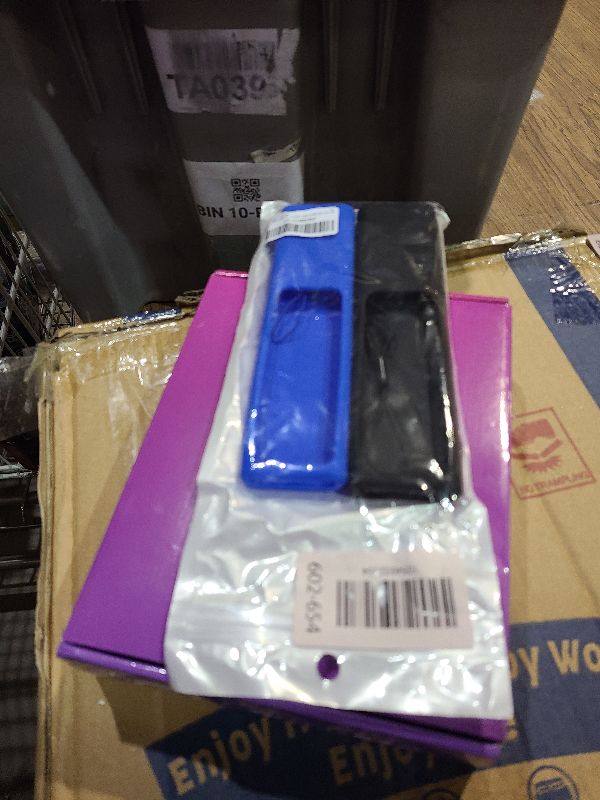 Photo 1 of 2 Pack Remote Cover for Samsung Smart TV, Silicone Protective Case for Samsung Solar Cell Remote 2021 2022 BN59-01357 BN59-01385 BN59-01265A Anti-Slip Remote Case Holder (Sea Blue +Black Not Glow)