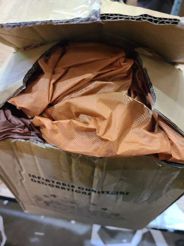 Photo 1 of 12FT Christmas inflatables, Christmas Inflatable Outdoor Decoration Sitting Reindeer with Built-in Led Lights, Christma Blow Ups Outdoor Roof Yard Lawn Xmas Decor