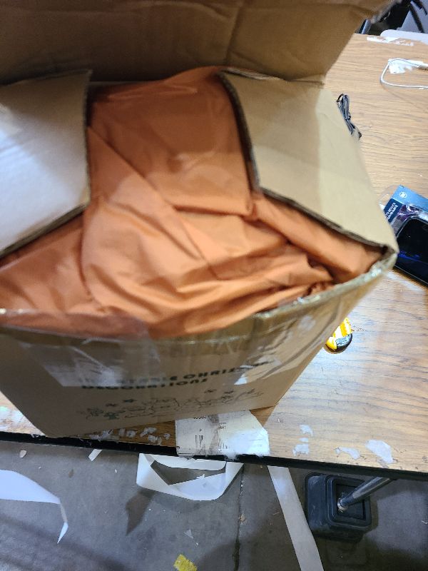 Photo 1 of 12FT Christmas inflatables, Christmas Inflatable Outdoor Decoration Sitting Reindeer with Built-in Led Lights, Christma Blow Ups Outdoor Roof Yard Lawn Xmas Decor