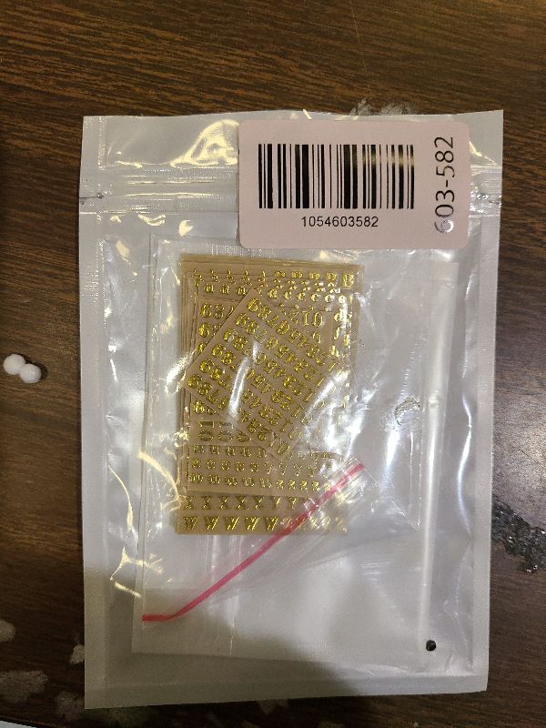 Photo 1 of 12 Sheets 3mm Small Letter Stickers, 3D Self-Adhesive Gold Mini Letter Nail Stickers, Glitter Alloy Tiny Alphabet Number Sticker for Scrapbooking Nail Manicure Epoxy Resin Casting DIY Crafts