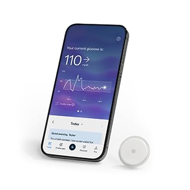 Photo 1 of **MSRP 48.97** Lingo Continuous Glucose Monitor (CGM). Made by Abbott. Optimize Your Nutrition with Real-time Glucose Data & Insights. 1 Lingo biosensor lasts up to 14 Days*. Works with iOS and Android. US Only.