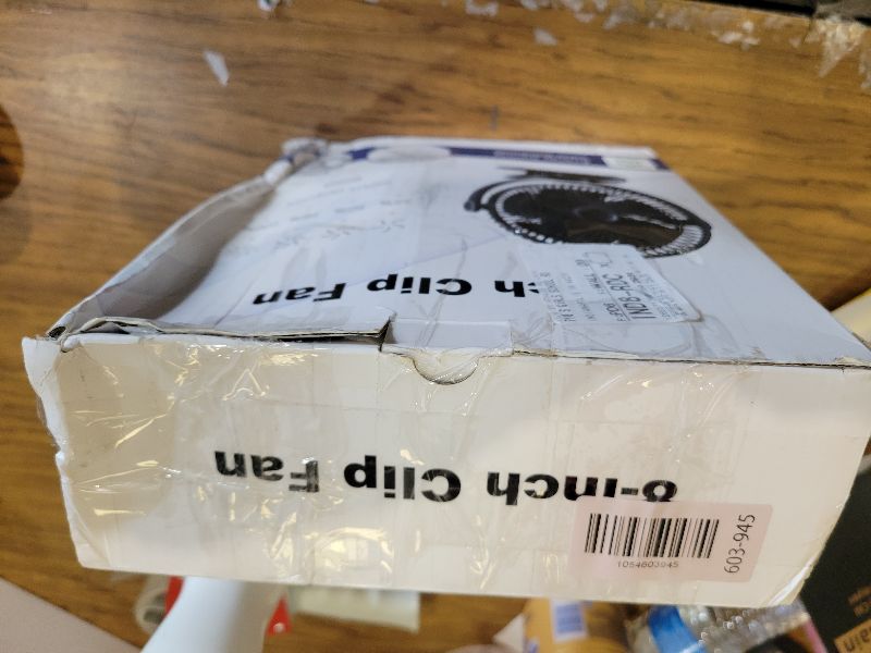 Photo 1 of 10000mAh 30hrs Portable Fan Rechargeable, 8-Inch Battery Operated Clip on Fan, USB Fans, 4 Speeds, Strong Airflow, Sturdy Clamp for Golf Cart Office Desk Outdoor Travel Camping Bed Truck Treadmill