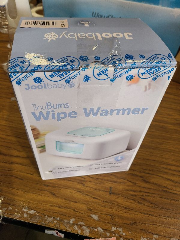 Photo 1 of TinyBums Baby Wipe Warmer & Dispenser with LED Changing Light & On/Off Switch - Jool Baby
