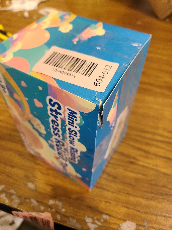 Photo 1 of 24 Pack Slow Rising Stress Cube , Dough Stress Balls Soft Fidget Squishy Toys for Anxiety Relief, Pull Stretch Classroom Prize Party Favors Toys for Kids