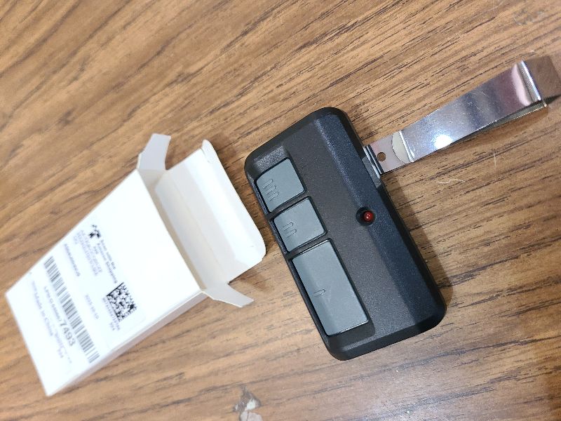 Photo 1 of 1 for Chamberlain Craftsman LiftMaster Garage Door Opener Remote, Replaces 893LM 893Max 891LM 371LM 373LM 971LM 973LM, no Wait Wireless Remote Keyless Entry, Safe Security