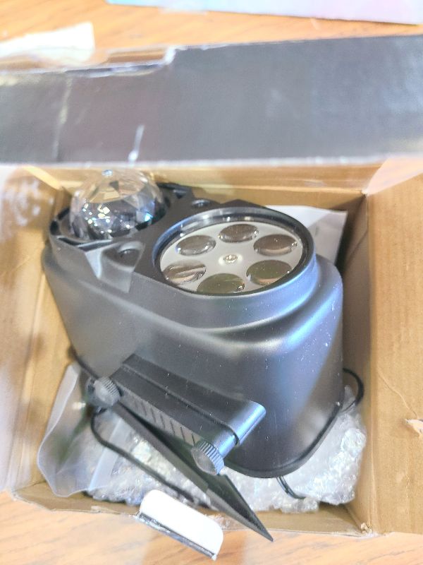 Photo 1 of 2025 Upgrade Brighter Christmas Projector Lights Outdoor with Remote Control Timers 2-in-1 Moving Patterns Landscape Lights,3D Ocean Wave Projection Light for Xmas Halloween Party Decorations