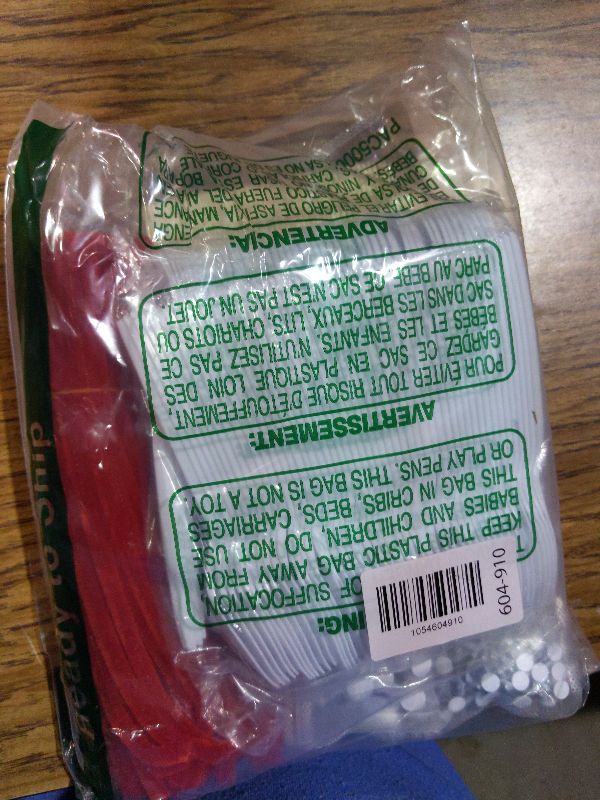 Photo 1 of 100 Set Fork Creativity Set, Plastic Sporks Red Pipe Cleaners Clever Eyes Popsicle Stick,Make Your own Forky