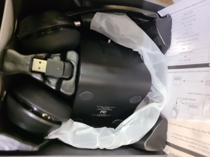 Photo 1 of (Upgraded Version) Wireless Headset, Bluetooth Headset with Noise Cancelling Microphone, Best Headphones with Mic Mute & USB Dongle for PC/Computer/Laptop/Cell Phones/Remote Work/Call Center