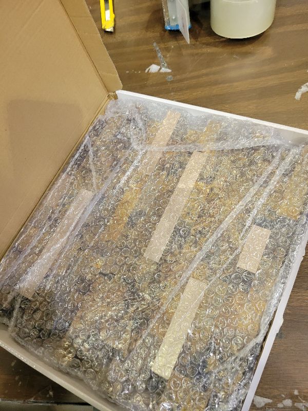 Photo 1 of 10 - Sheet Peel and Stick Backsplash Wall Tile, PVC Kitchen Backsplash, Stick on Tiles for Backsplash Kitchen (12'' X 12'', Brown Stone)