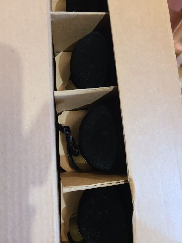 Photo 1 of 12 Pcs Velvet Christmas Balls Bulk Shatterproof Plastic Christmas Tree Decorations for Decorative Hanging Baubles (12, Black, 2.36Inch)