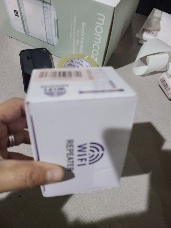 Photo 1 of 2025 Fastest WiFi Extender Signal Booster - Coverage Up to 9999 sq. ft, Easy Setup, Long Range WiFi Extender, Ethernet Port & Access Point, and Stable Internet Performance with 60+ Devices