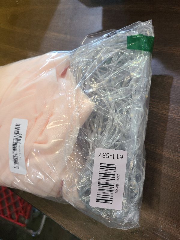 Photo 1 of 10ft x 10ft Champagne Tulle Backdrop Curtain with Lights String for Parties Wedding Bridal Shower Sheer Champagne Curtain Backdrop for Birthday Party Baby Shower Photo Booth Decorations