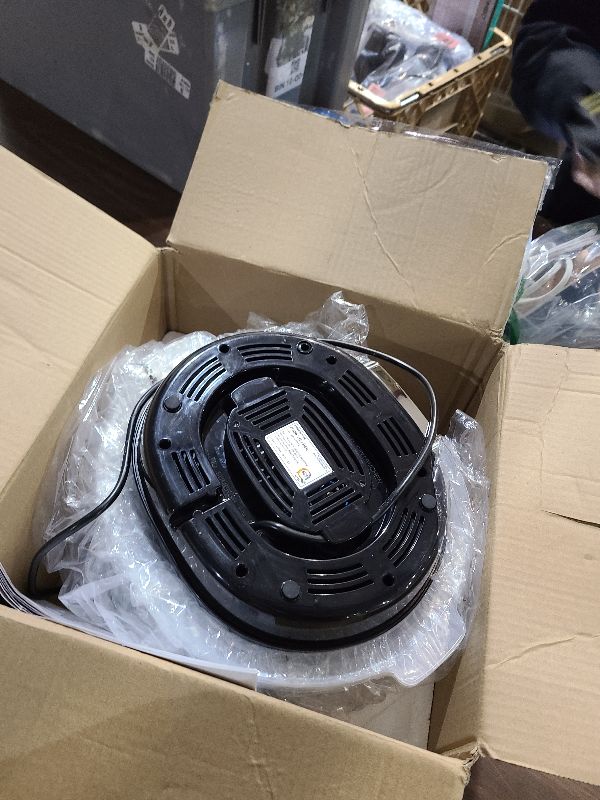 Photo 1 of 13.7QT Electric Food Steamer for Cooking, Vegetable Steamer with 3 Tiers BPA-Free Baskets, Digital Steamer with Appointment, 800W Fast Cooking, Ideal for Veggies Seafood Rice Black