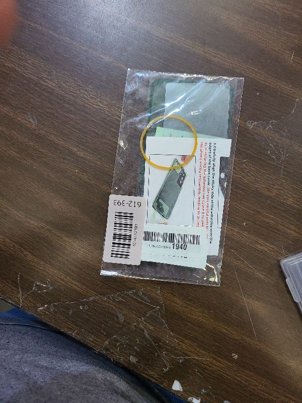 Photo 1 of 2 Pcs Galaxy S21 FE Back Cover Pre-Cut Sticker Tape Replacement, Back Cover Adhesive for Galaxy S21 FE with Tools & Instruction