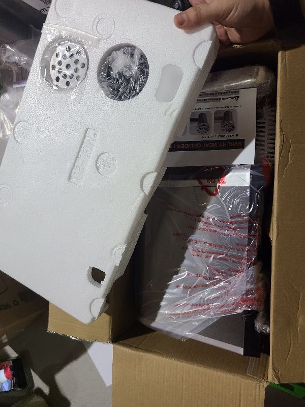 Photo 1 of 5.0 Upgrade Electric Meat Grinder?NO.1 Germany 3500W Super Motor??SGS Certified SUS304 Blade & Plate?3-Second Fast Meat Grinding, Perfect For Meat Grinders For Home Use (SILVER)