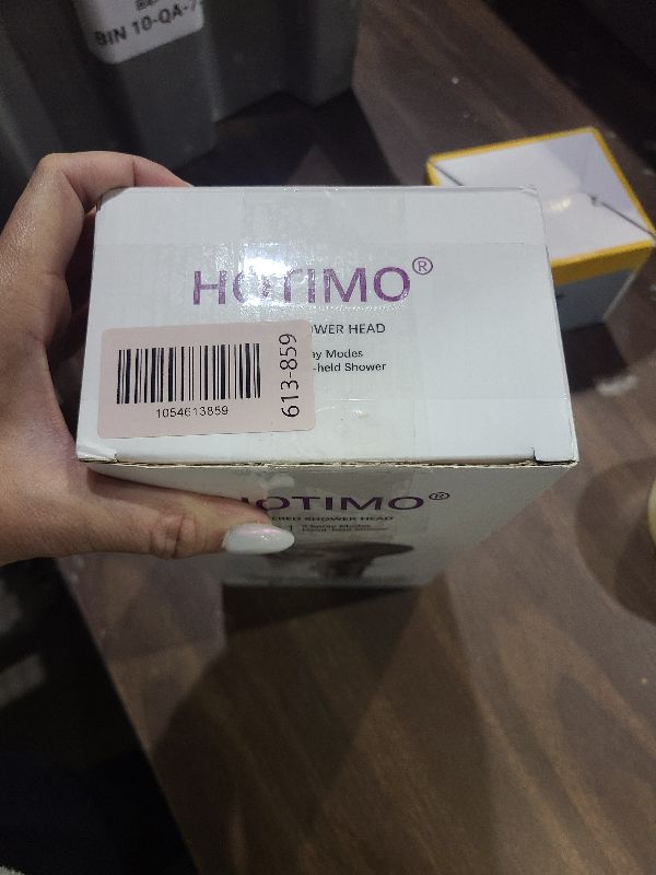 Photo 3 of HOTIMO Filtered Shower Head with Handheld - High Pressure 3 Spray Modes Showerhead with Filters, 12 Replaceable Water Softener Filters for Hard Water | Ion Drops Shower Head with 75" Anti-Burst Hose