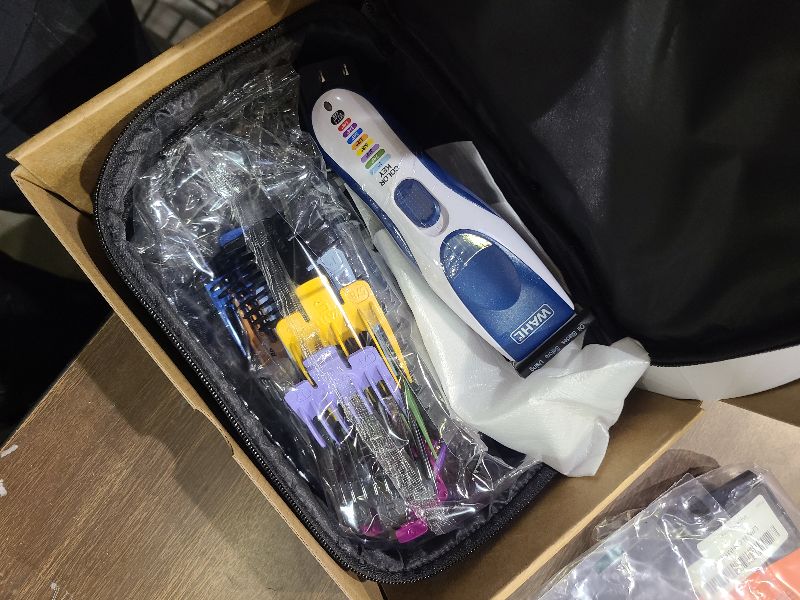 Photo 2 of Wahl Color Pro Cordless Rechargeable Hair Clipper & Trimmer – Easy Color-Coded Guide Combs - for Men, Women, & Children – Model 9649P