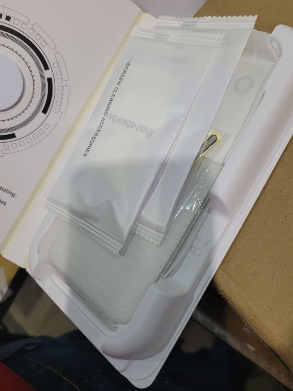 Photo 1 of [3+3 Pack] Screen Protector Compatible with iP 17 Pro Max & Camera Lens Protector | HD Clear | 9H Tempered Glass | Shatterproof | Scratch Resistant | Auto Dust-Elimination | Bubble Free |