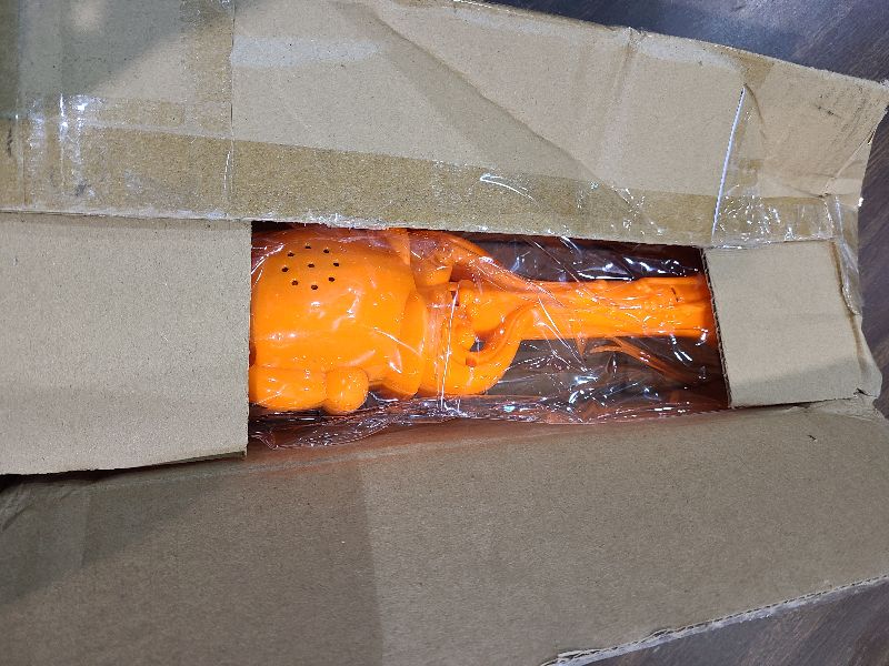 Photo 1 of 2 Pack Halloween Party Favors, Light Up Pumpkin Spinner Wand with Music, 13” Handheld Wand Halloween Toys with Colorful Light & Spin Effects, Halloween Goodie Fillers for Kids Trick or Treat Gifts