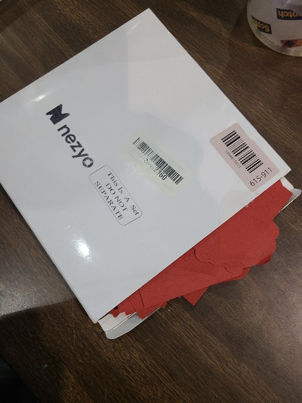 Photo 1 of 160 Pieces Christmas Tags Hollow Out Kraft Paper Gift Tags with Holes Christmas Tree Snowflake Reindeer Kraft Holiday Labels for Gifts Present Name DIY Xmas Crafts, with 3 Meters Twine(Red)