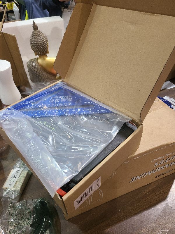 Photo 1 of 15PCS Inch Setup Blocks Woodworking Tools, Height Gauge Block Set with Setup Bars, Carpenter Square & Pencil, Sharpener, Case - Precision Aluminum Set up Blocks for Router and Table Saw Accessories