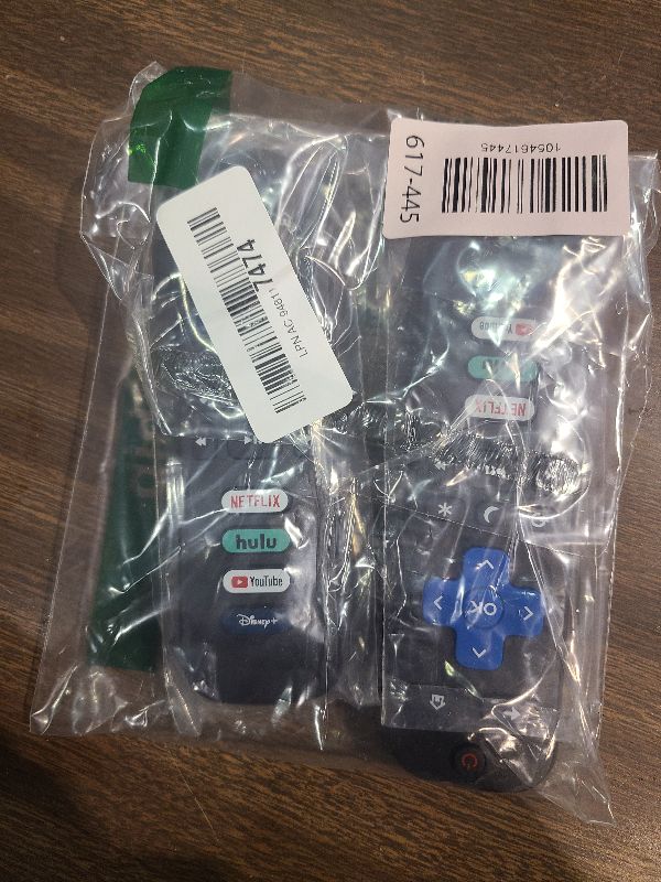 Photo 1 of (Pack of 2) Replacement Remote Control Only for Roku TV, Compatible for TCL Roku/Hisense Roku/Onn Roku/Sharp Roku/Element Roku/Westinghouse Roku/Philips Roku Smart TVs (Not for Roku Stick and Box)
