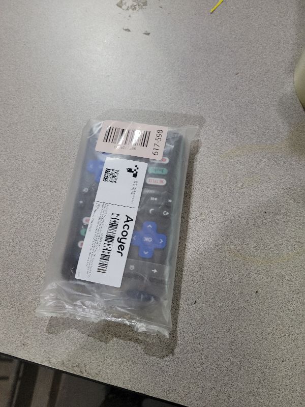 Photo 1 of (Pack of 2) Replacement Remote Control Only for Roku TV, Compatible for TCL Roku/Hisense Roku/Onn Roku/Sharp Roku/Element Roku/Westinghouse Roku/Philips Roku Smart TVs (Not for Roku Stick and Box)