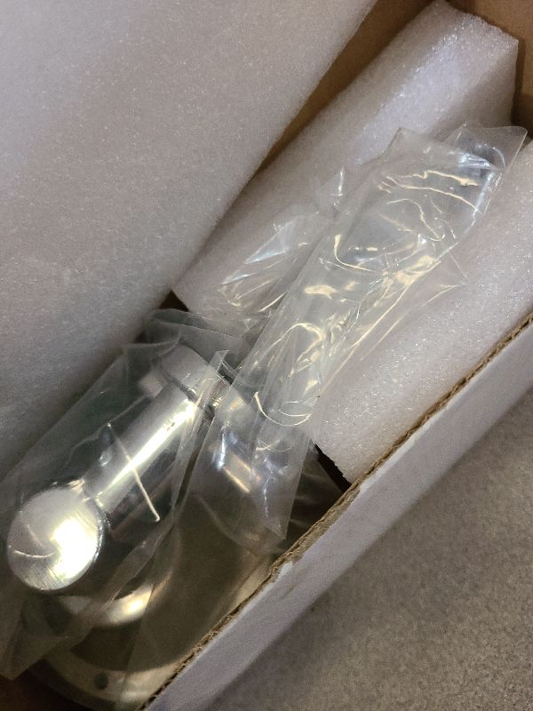 Photo 1 of 1 set SHLPDFM Mechanical Fuel Pump Chrome 6.5 PSI 1/4”NPT Inlet/Outlet Fits for Ford FE 390 427 428