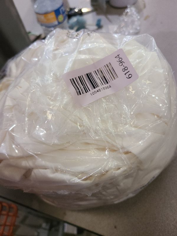 Photo 1 of 10x10ft Wrinkle Free Ivory Backdrop Curtain for Parties Soft Fabric Drapes Wedding Ivory Curtain Backdrop for Birthday Party Decorations Background for Photography 5x10ft,2 Panels