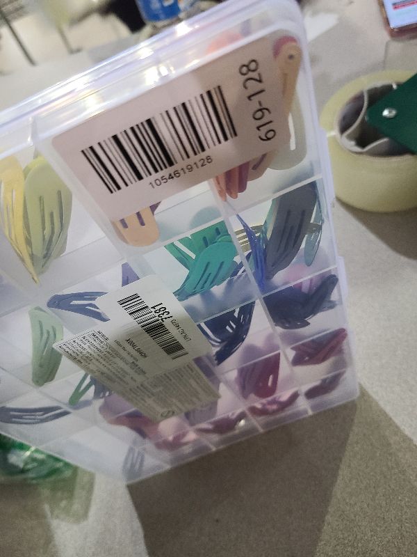 Photo 1 of 150pcs Hair Clips, 50 Colors Hair Barrettes for Girls, Funtopia 2 Inch Colorful Snap Hair Clips with Storage Case, Non Slip Metal Barrettes for Women Girls Toddler Kids Teens