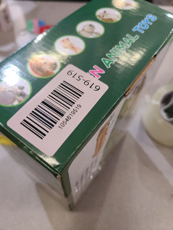 Photo 1 of 12PCS Bendable Wooden Animal Toys, Fun and Posable Animal Toys for Early Education, Smooth Natural Wood, Safari Farm Wood Animals Learning Toy for Kids