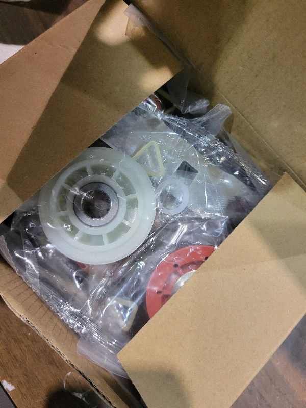 View 2 of 4392067 Dryer Repair Kit and W10837240 Dryer Idler Pulley For Maytag Bravos xl Kenmore Elite Whirlpool Duet Dryer Parts, Includes WPW10314173 Drum Roller, 279640 Idler Pulley, 661570v Dryer Belt