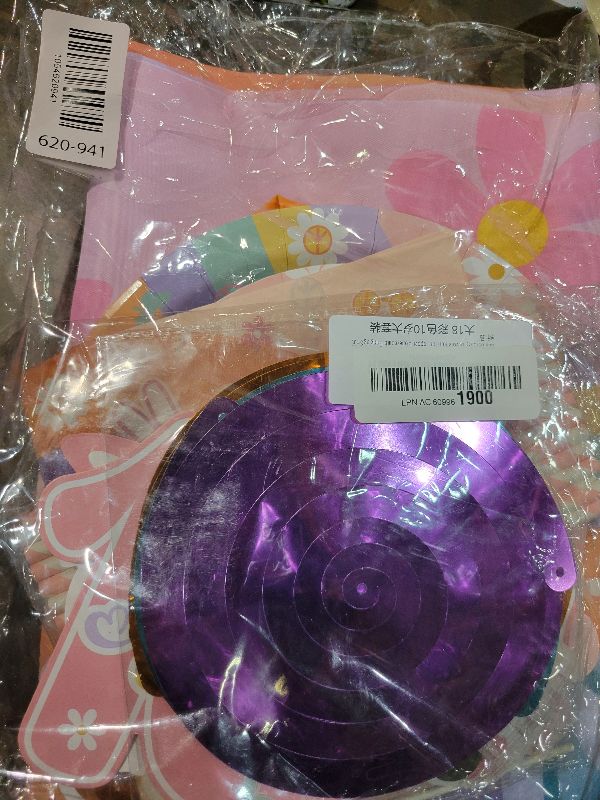 Photo 1 of 10th Birthday Decorations for Girl,288pcs Peace Out Single Digits Party Decor Groovy Double Digits Birthday Girl Plates and Napkin Cups Tablecloth,Cake Topper,Honeycomb Balloon Kit