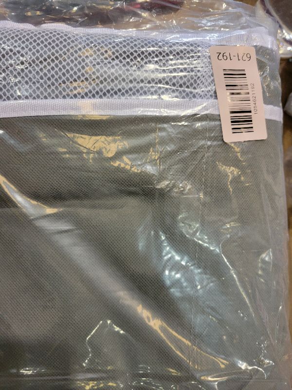 Photo 1 of 2 Packs 5-Tier Over the Door Organizer with 10 Side Mesh Pockets, 48 lbs Load Capacity, 3 Hooks Design, Hanging Storage Organizer with Clear Windows for Bathroom, Bedroom, Nursery, Kitchen-Grey