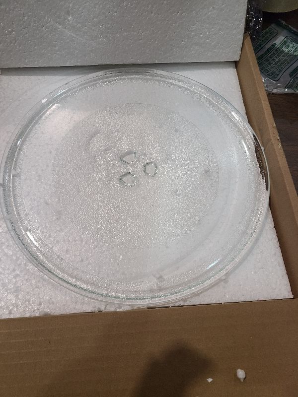Photo 1 of 12" Microwave Replacement Turntables, Microwave Glass Plate Compatible with Replacement Part of W11367904/ W10337247/ AP6892124/ W11335034/ WPW10337247 etc – Dishwasher Safe