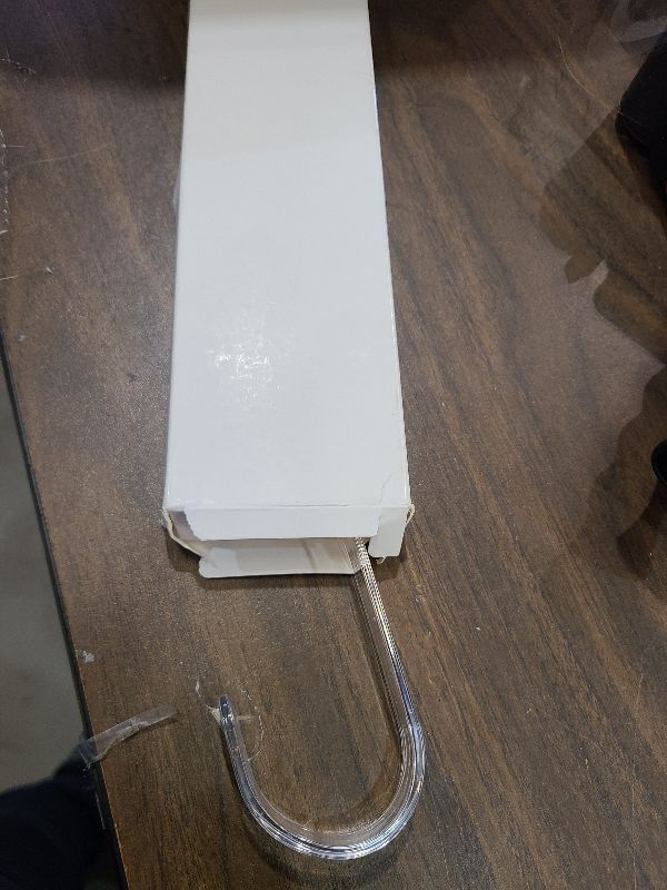 Photo 1 of 12" Clear Wreath-Hanger Non Scratch Hooks, 1 Pack Wreath-Hanger, Over The Door Hooks Deceneration, Slim Hangers Organizer