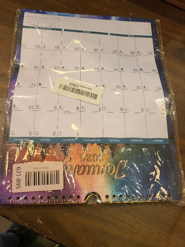 Photo 1 of 2026 Calendar - 2026 Wall Calendar, January 2026 - December 2026, 8.5" x 11", Wall Calendar 2026, Twin-Wire Binding + Hanging Hook + Large Blocks with Julian Dates, Perfect Calendar for Organizing