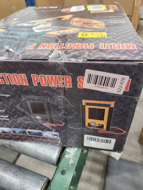 Photo 1 of 2000A Peak Car Battery Jump Starter with Air Compressor Tire Inflator, All in One Heavy Duty 12V Battery Jumper Box Car Start Booster Up to 10L Gas/8L Diesel Engines with 400W AC Inverter, LED Light