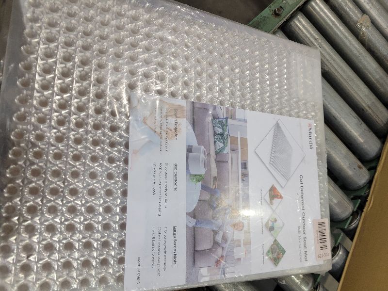 Photo 1 of 12 Pack Scat Mat for Cats with Spikes, Cat Repellent Mat Deterrent Indoor, Training Pads Keep Dogs and Cats Off Couch, Bed, 16 x 13 Inch Garden Scat Mats Outdoor