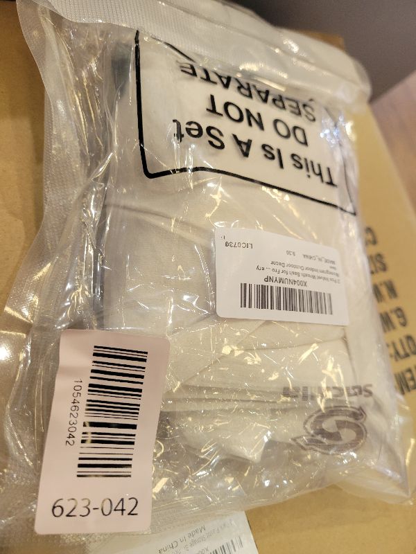 Photo 1 of 2 Pcs Christmas Wreath Sash for Front Door White Wreath Sashes Blank Bouquet Sashes with Sage Green Garland Ribbon Accessories for Christmas Front Door Porch Decor