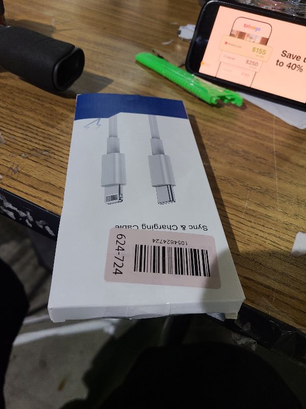Photo 1 of 2Pack for iPhone14/13/12 Fast Charger Cable 6ft [Apple MFi Certified], USB Type C to Lightning Cable 6 Foot Apple iPhone Charging Cord for iPhone14 13 12 Pro XR XS Plus