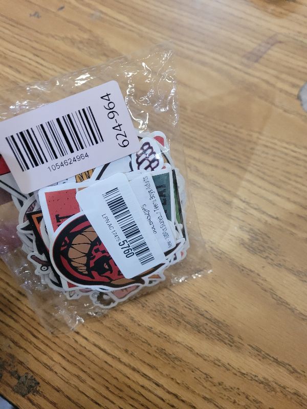 Photo 1 of 100Pcs Skateboard Stickers Cool Waterproof Stickers for Laptop Water Bottle Suitcase Phone, Skateboarding Stickers Decal for Teens Boys Adults