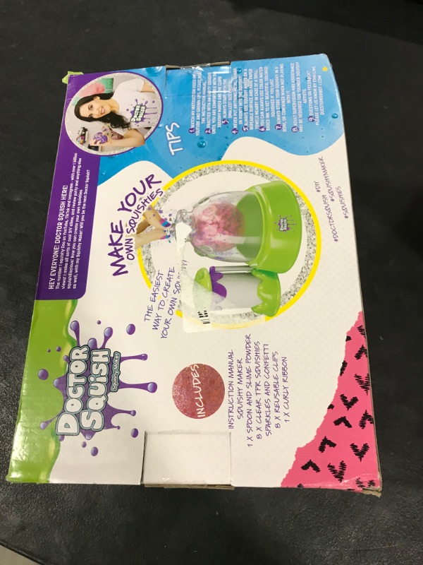 Photo 1 of Doctor Squish Squishy Maker Station | DIY Make Your Squishies Kit | All Inclusive with Sparkles & Slime Powder | Ages 8 & Up