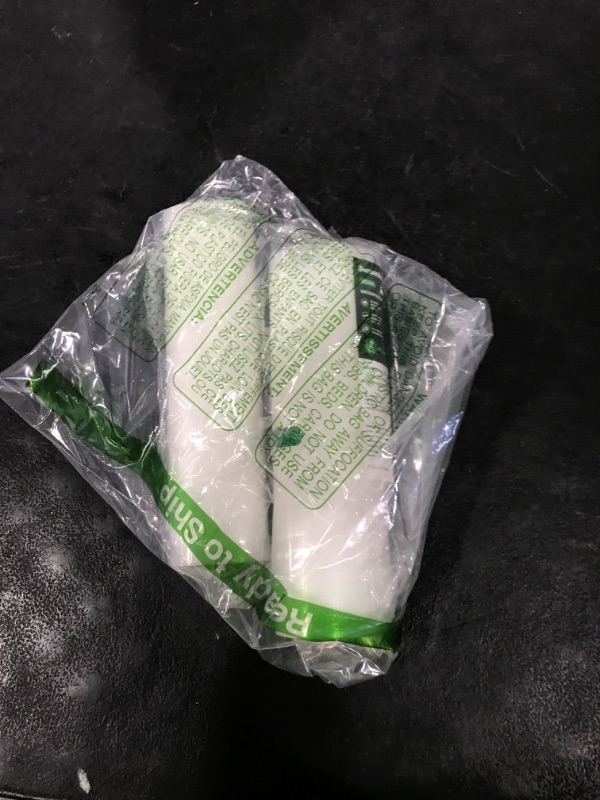 Photo 1 of Bonsenkitchen Vacuum Food Sealer Rolls Bags, 2 Packs 8 in x 20 ft, BPA Free, Durable Commercial Customized Size Bags for Storage and Sous Vide Cooking,VB3206