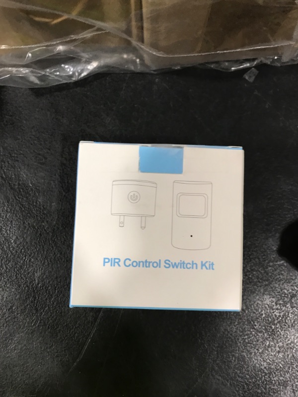 Photo 1 of Upgraded Plug-in Motion Activated Light Control, Souphran Wireless Motion Detector and Plug Set, No Wiring, Adjustable Detection Range, Always-on Timer and Light Sensor, (1 Pack-new)