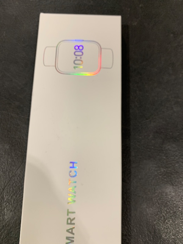 Photo 1 of Smart Watches for Women Men, 1.85" Screen Smartwatch Compatible iPhone Android Phone Answer/Make Call, 24/7 SpO2 Sleep Heart Rate Monitor,3ATM Waterproof, Fitness Traker 120+Sport (2 Bands Included)