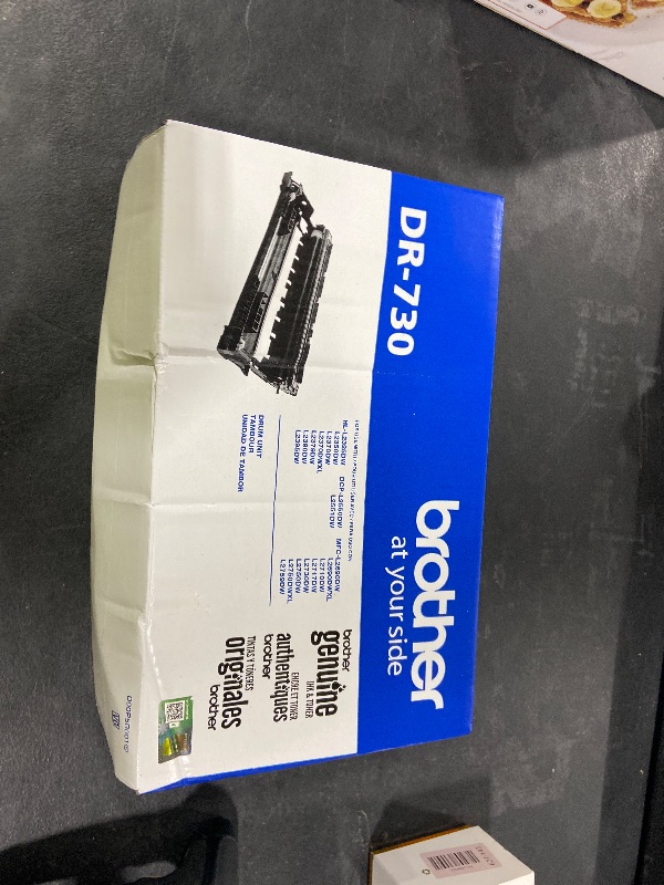 Photo 1 of Brother Genuine DR730 Drum Unit, Up To 12,000 Page Yield Black